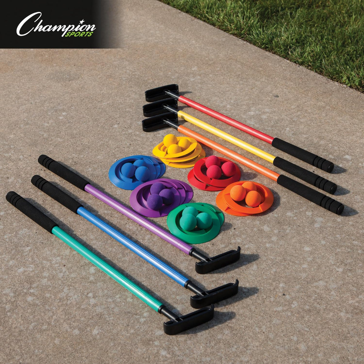 Champion Sports enhances family fun and classroom activities.
