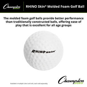 Champion Sports Rhino Skin durable foam core supports reliable low-bounce performance.