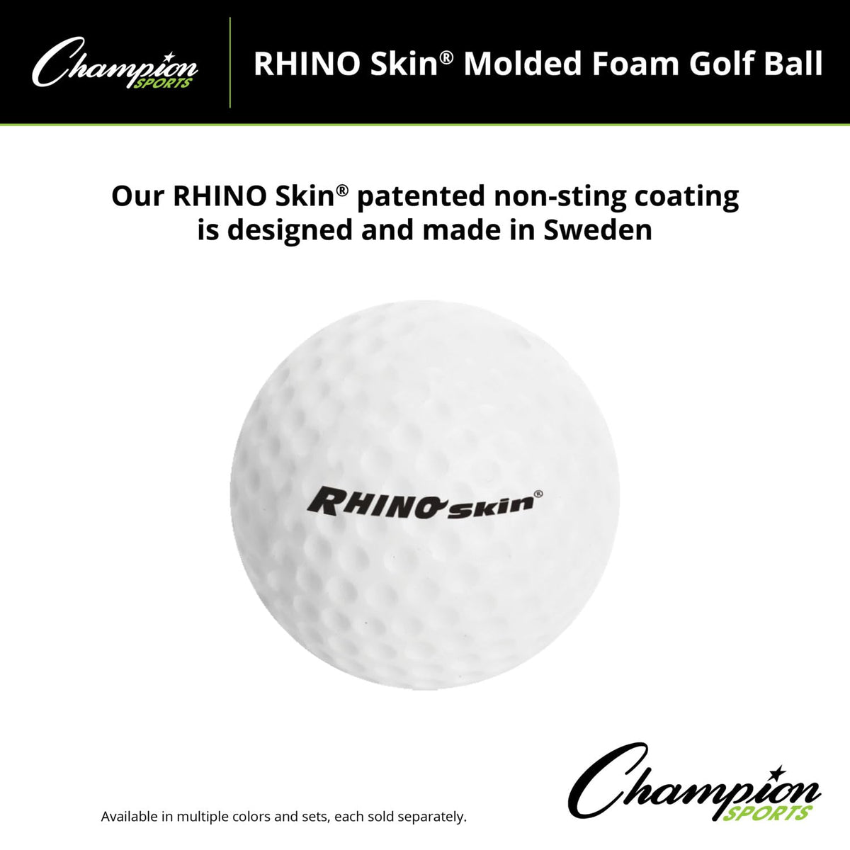 Champion Sports Rhino Skin ideal for both indoor and outdoor use.