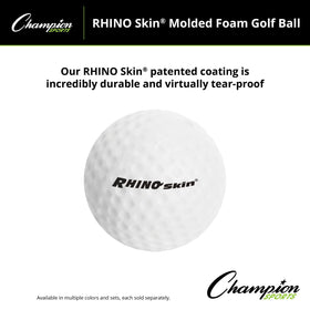 Champion Sports Rhino Skin coating is tear-resistant for long-lasting fun.