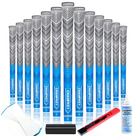 CHAMPKEY advanced hybrid grips blue oversized pack for all-weather confidence.