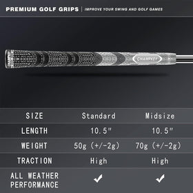 CHAMPKEY all-weather control design supports steady play in any condition.