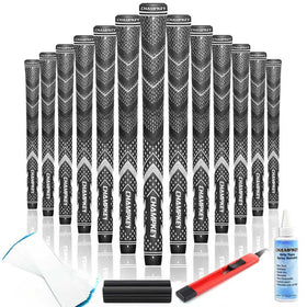 CHAMPKEY Golf Grips 13-pack close-up for quick replacement and all-weather control.