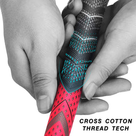 CHAMPKEY Golf Grips cross cotton threads detail indicating durability and stability