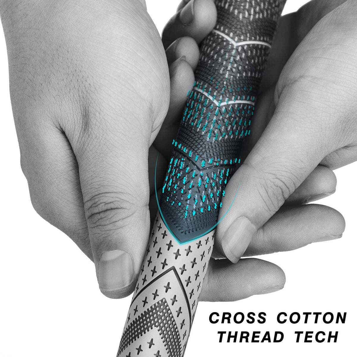 CHAMPKEY cross cotton thread close-up highlights durability and stability.