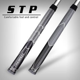 CHAMPKEY grip texture cross-back detail enhances feedback during swing.