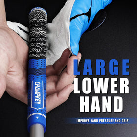 CHAMPKEY micro-texture for added traction and comfort in varied conditions.