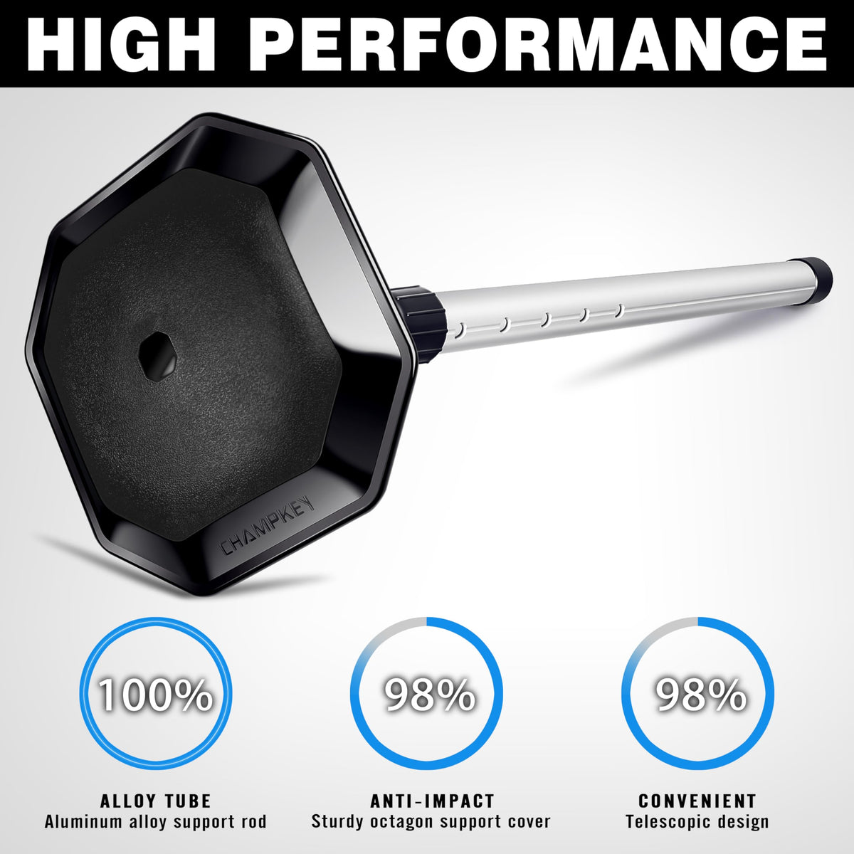 Champkey travel bag inner backbones demonstrating vibration resistance