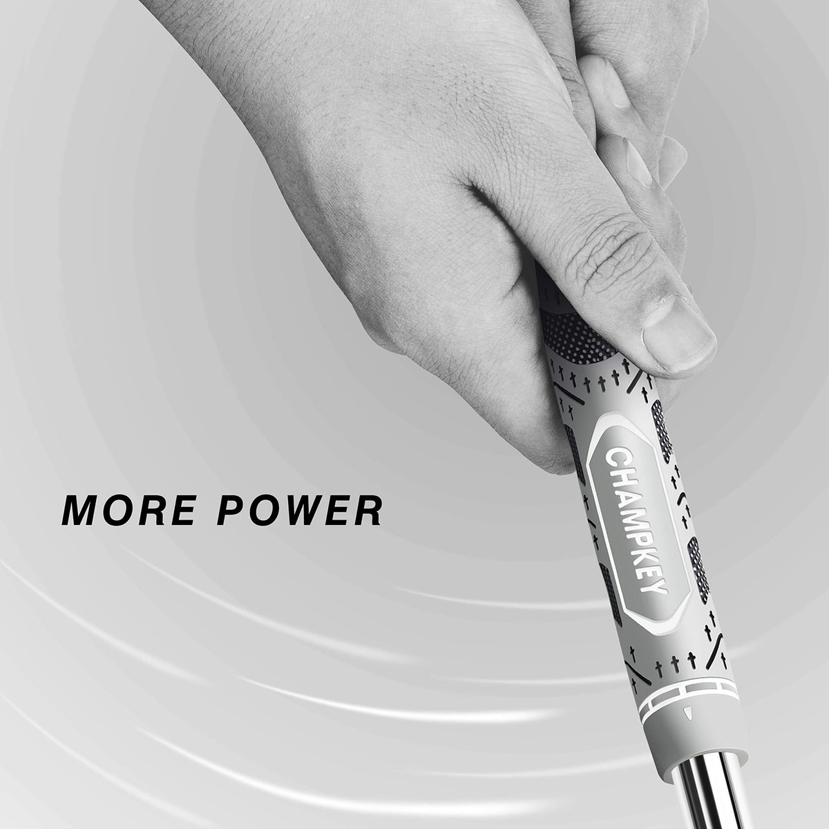CHAMPKEY cotton-thread blend close-up; moisture-wicking comfort in any condition