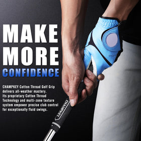 CHAMPKEY repair kit includes tapes, solvent, and knife for regripping.