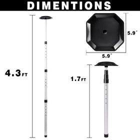 CHAMPKEY rod vibration resistance reduces transit rattles for golf clubs.
