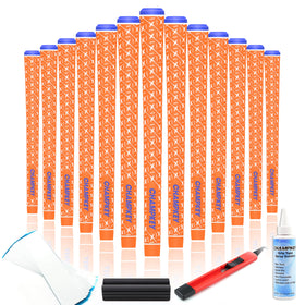 Champkey rubber golf grips set showing 13 grips for a stable swing and control