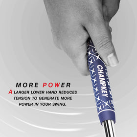 Champkey solvent and repair kit image suggests simple on-site grip maintenance