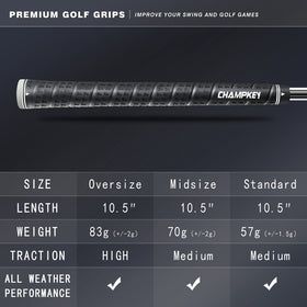 Texture detail complements smooth swing with focused hand placement.