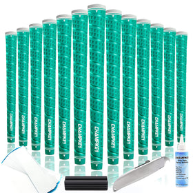 CHAMPKEY Wrap-Y rubber golf grips 13-pack with high-traction surface.