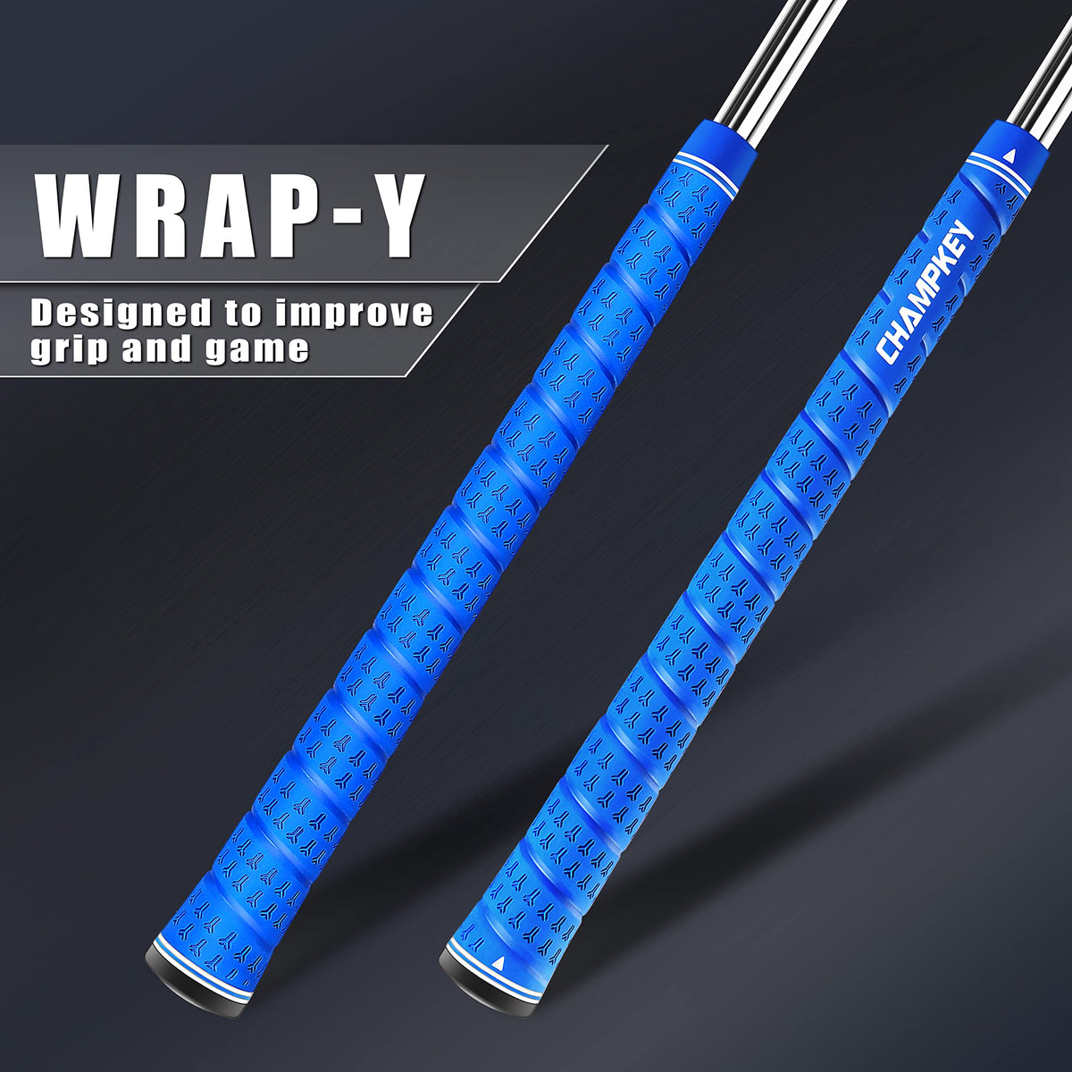 CHAMPKEY Wrap-Y rubber material providing responsive feedback