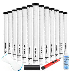 CHAMPKEY X-WEAVE grips 13-pack deliver consistent hand placement and control.