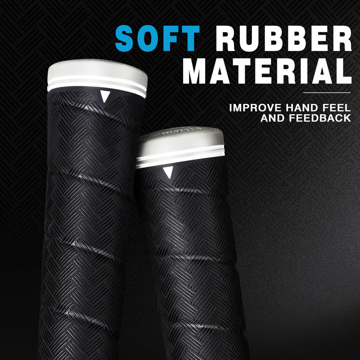 CHAMPKEY X-WEAVE maximum texture tech grip provides reliable traction in any weather