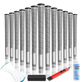 CHAMPKEY X-WEAVE grips display wrap-structure tech for secure, comfortable swings.