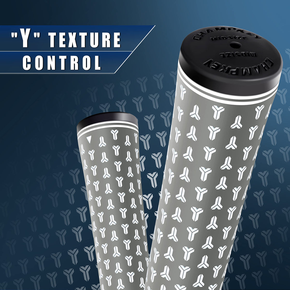 Close view of the proprietary rubber material offering responsive feedback.