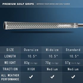 Repair kits included with CHAMPKEY Y-360 grips for quick replacements.