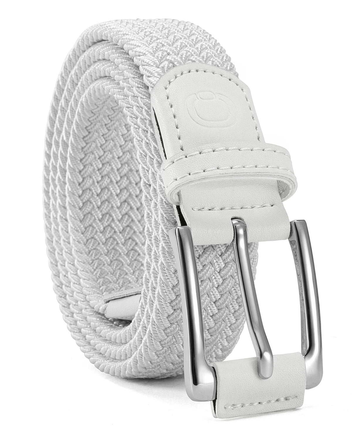 CHAOREN mens stretch belt with elastic braided strap for flexible daily wear
