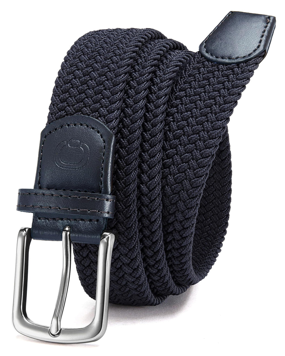 CHAOREN Stretch Belt with braided-elastic texture for a refined casual look