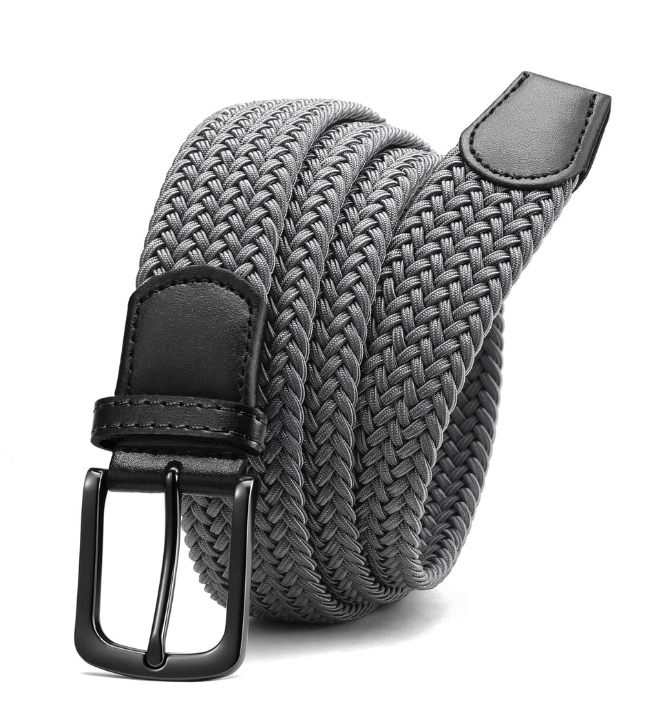 CHAOREN Stretch Belt braided texture adds refined style and flexible comfort