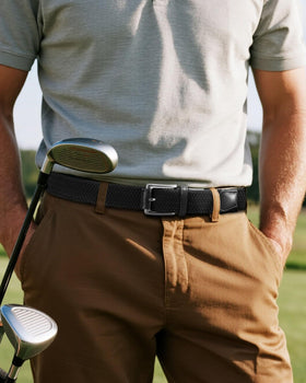 CHAOREN belt leather end piece detail adds elegant finishing for versatile outfits