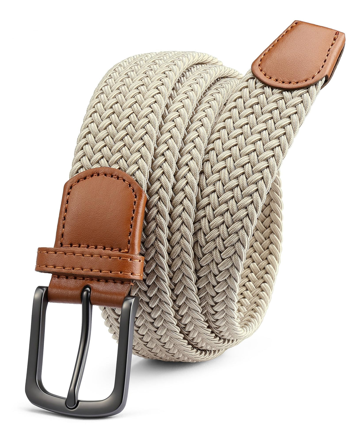 CHAOREN Stretch Belt braided elastic texture for golf and casual wear