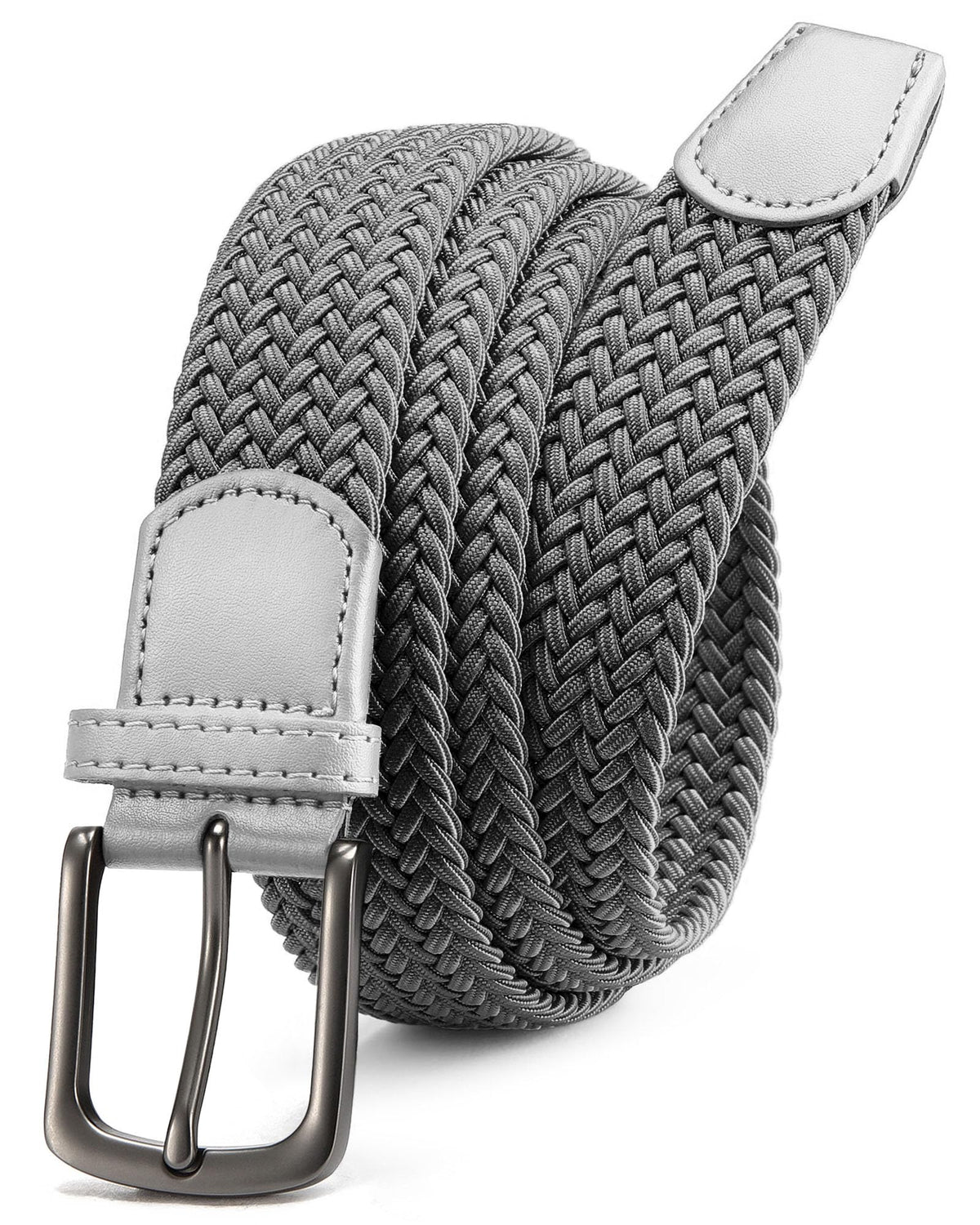 CHAOREN stretch braided belt close-up showing durable woven texture for style