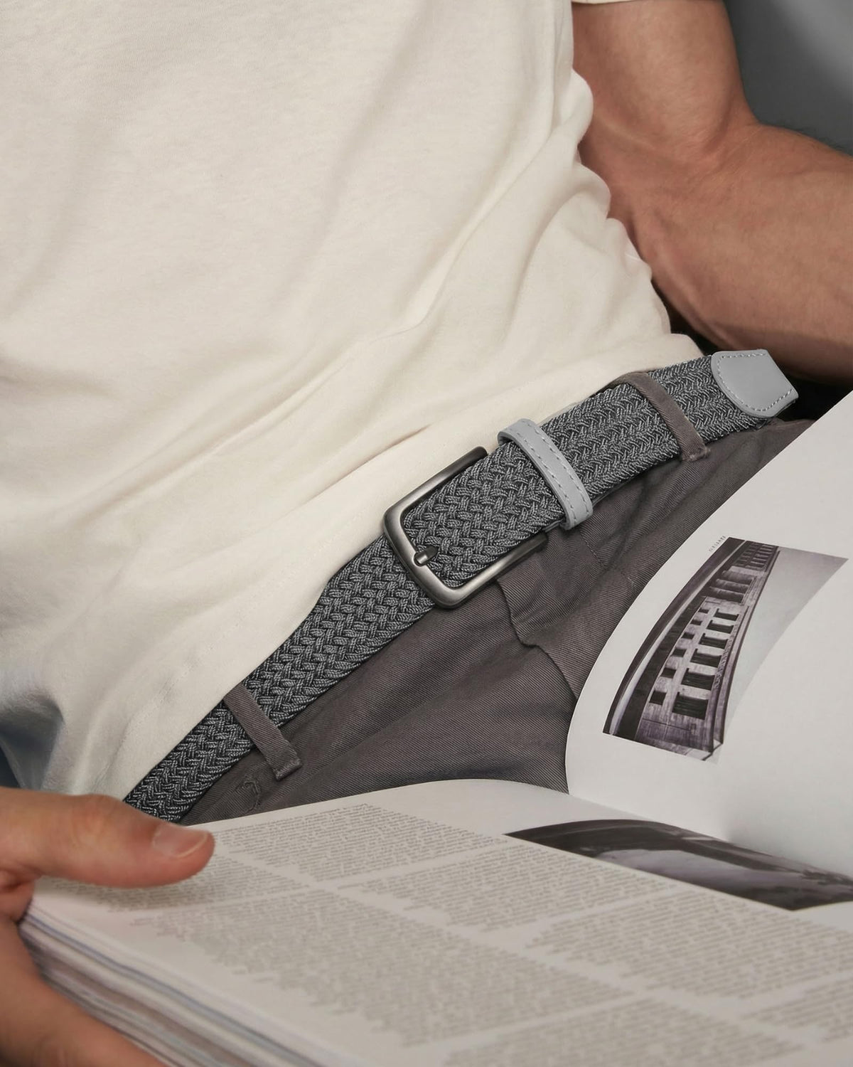 CHAOREN belt with reinforced buckle for reliable, long-lasting wear
