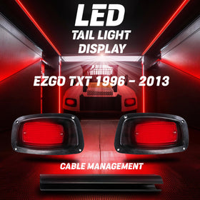 Charm and Heritage EZGO TXT wiring harness enables tidy installation
