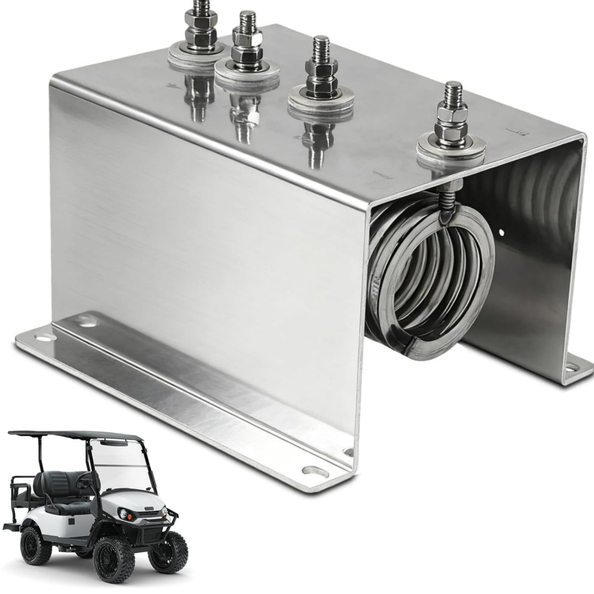 Charouse IPC power resistor assembly for EZ-GO Marathon improves speed control reliability.