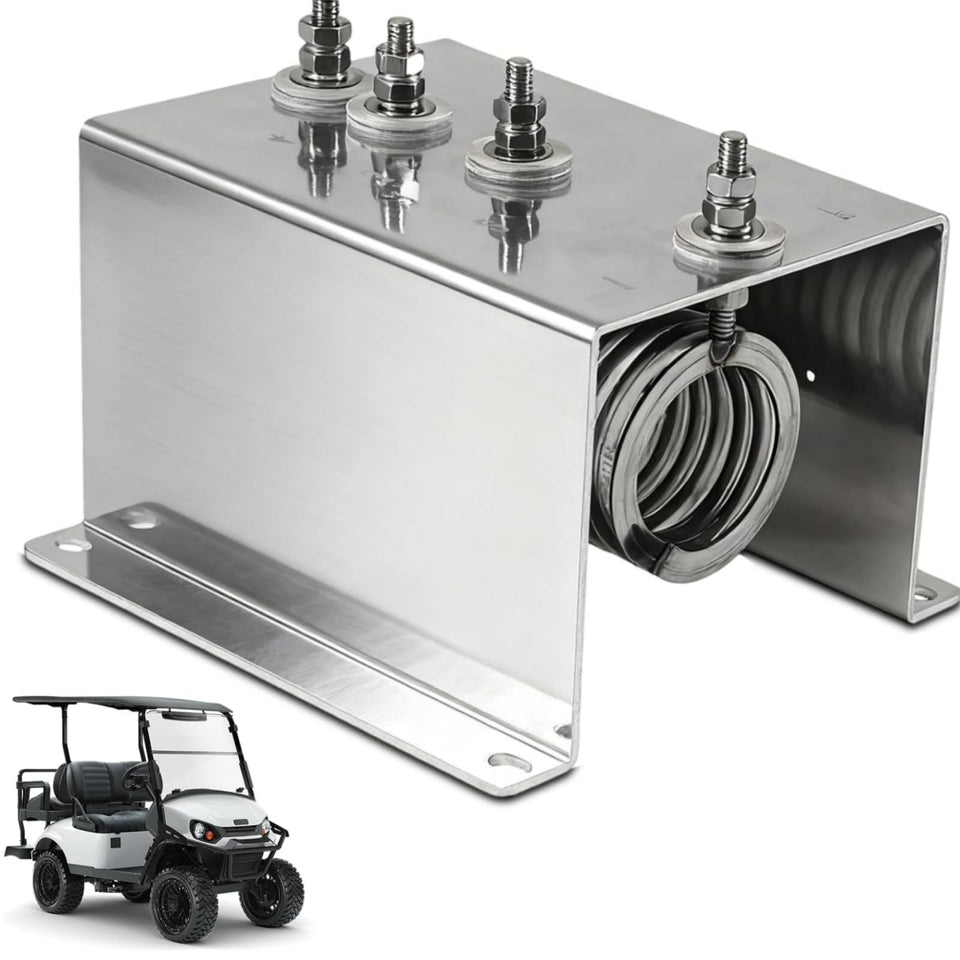 Charouse IPC power resistor assembly for EZ-GO Marathon improves speed control reliability.