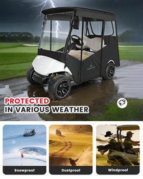 CHENGWEI 600D Oxford construction delivers durable all-season protection for outdoor use.