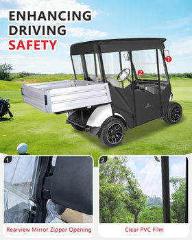 CHENGWEI rearview mirror opening preserves visibility during use.