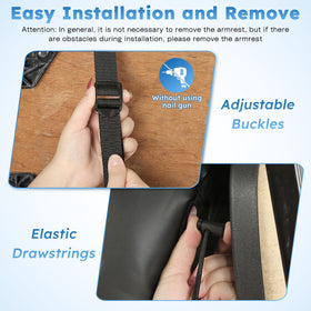 CHENGWEI beige seat cover adds style and protection for daily rides