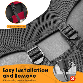 CHENGWEI breathable polyester seat cover for year-round seating comfort