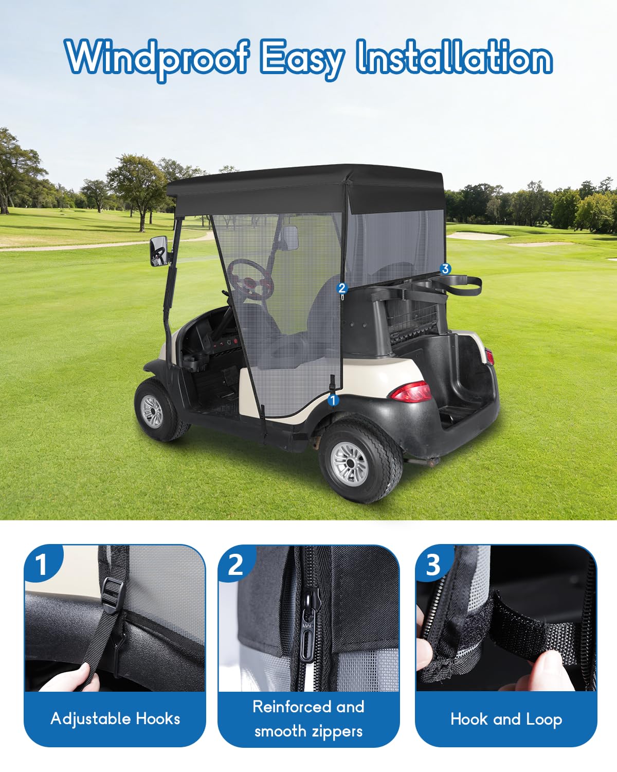 CHENGWEI compatibility with Club Car Precedent/DS and Excar.