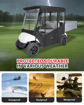 CHENGWEI easy installation on Yamaha Drive2 G29 with cargo box.