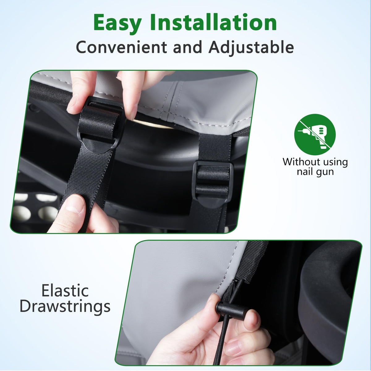 CHENGWEI EZGO TXT dual front pockets keep essentials within reach.