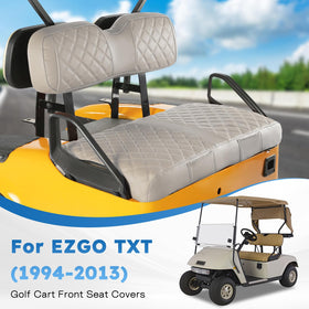 CHENGWEI EZGO TXT seat cover with convenient pockets for essentials.