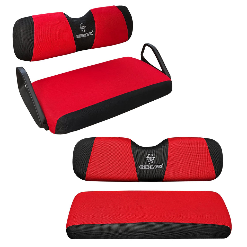 CHENGWEI front seat cover for EZGO TXT RXV protects against wear and sun damage