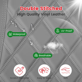 CHENGWEI front cushion cover with diamond stitch adds luxury and comfort.