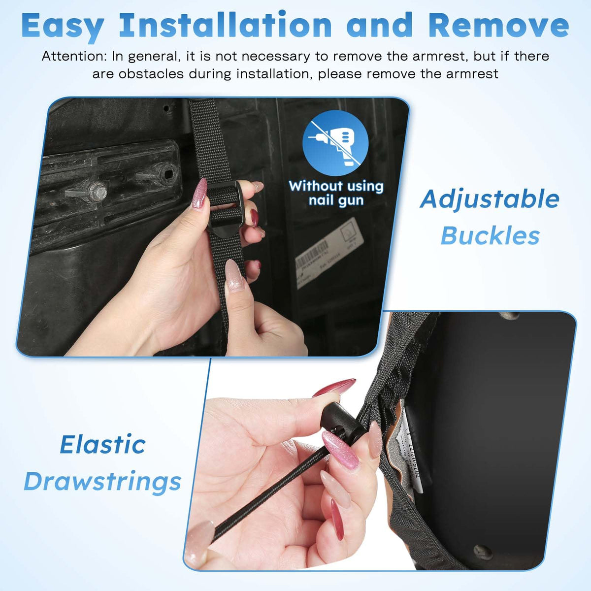 CHENGWEI g22 installation with easy straps fits quickly