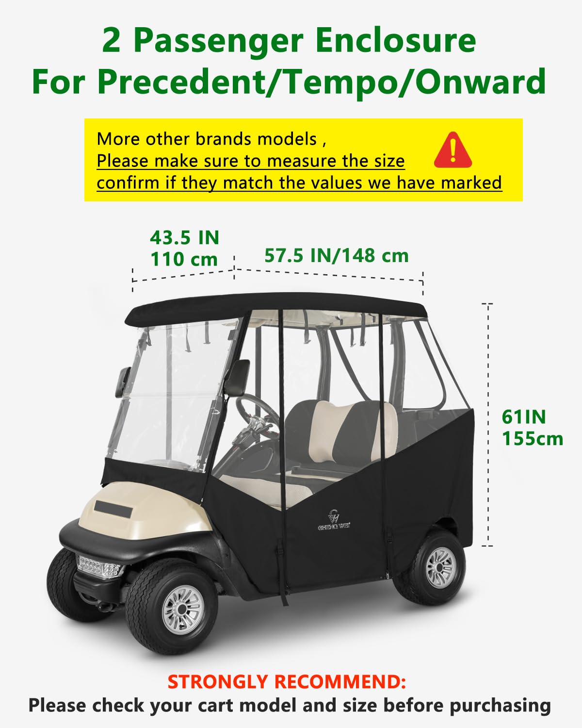 CHENGWEI enclosure side with rolled windows enables quick entry and weather-ready protection.