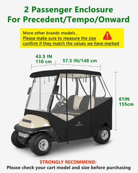CHENGWEI enclosure side with rolled windows enables quick entry and weather-ready protection.