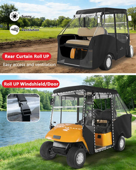 CHENGWEI dual zipper doors allow quick access and airflow.