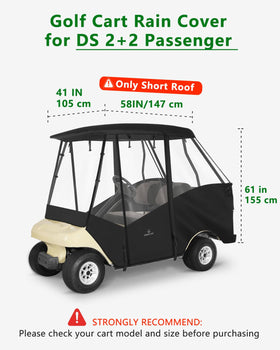 CHENGWEI golf cart enclosure rolling windows provide flexible ventilation and quick access.